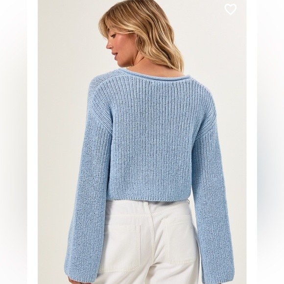 Altar’d State Berkley Crochet Sweater New With Tags - Picture 4 of 5